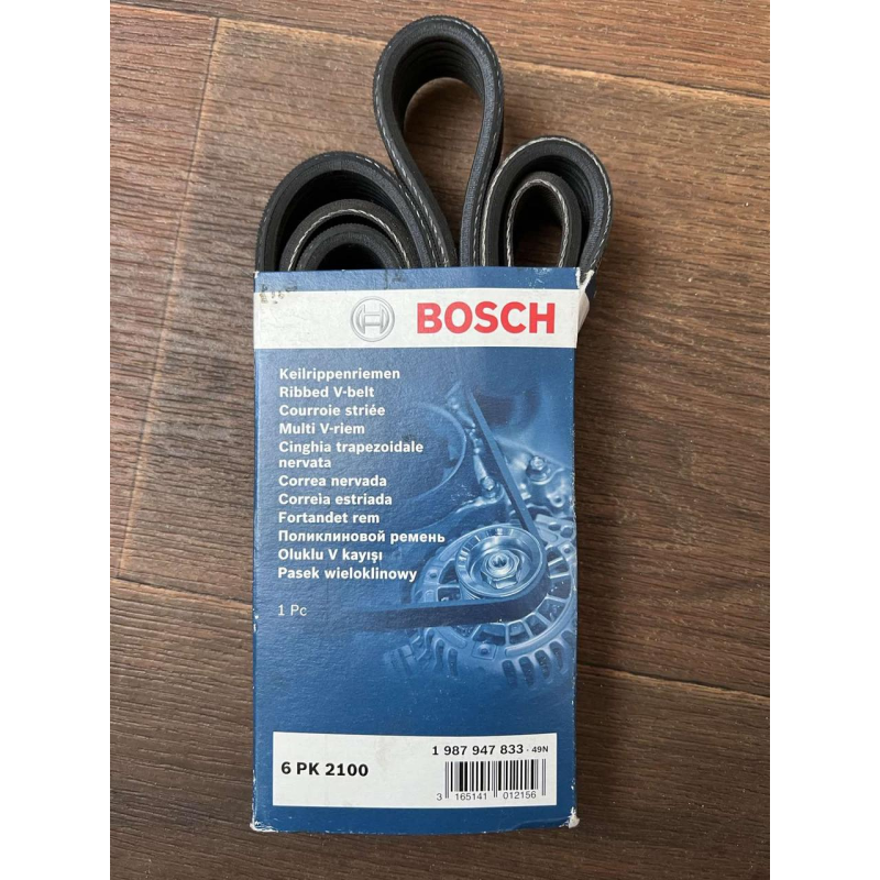 Ремінь привода 6PK2100 Bosch SsangYong, Ford, Lexus, Mercedes