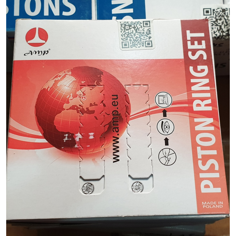 Кільця поршневі Ланос Lanos 1,5 Нексія AMP Стандарт 76,5 Кільця поршневі Ланос Lanos 1,5 Нексія AMP Стандарт 76,5